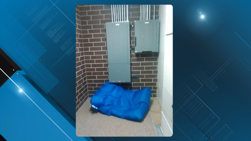 A seclusion room in Pierce Elementary School in Cedar Rapids. (Josh Scheinblum/KCRG-TV9)