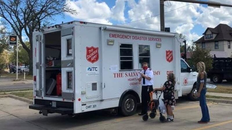 The Salvation Army helping those in need in Cedar Rapids.