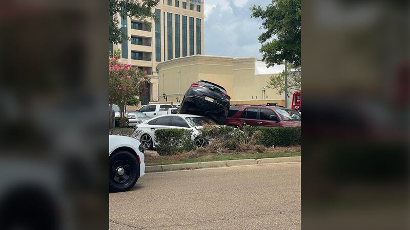 Police say Robert Herring was taken to a medical center after his vehicle ended up on another...