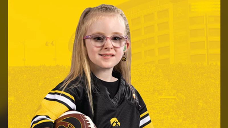 The University of Iowa Stead Family Children’s Hospital said Veronica Sullivan was diagnosed...