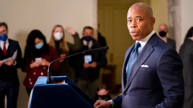 New York City Mayor Eric Adams/File