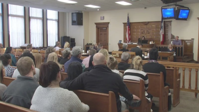 Court proceedings underway for Fontae Buelow's trial on Tuesday, January 9, 2018. (Allison...