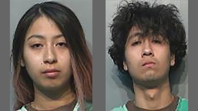 Jasmin Bautista, left, 20, and Jonathan Bautista, right, 18.
