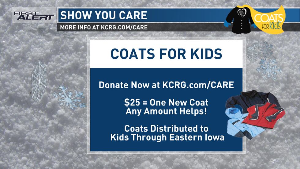 Help keep kids warm this winter by donating to Coats for Kids. You donations stay right here...