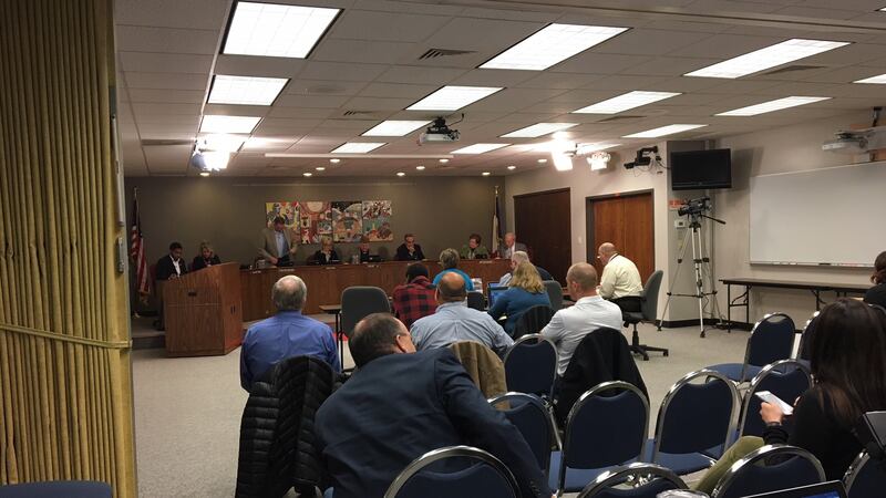The Dubuque School Board meeting on Monday, November 13, 2017