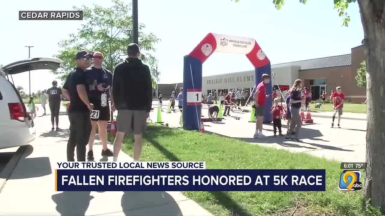 Fallen Iowa firefighters honored during annual 5k run - Vimarsana News