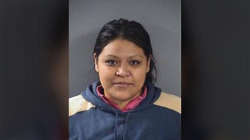 In a criminal complaint, officials said 30-year-old Evelyn Chinchilla spit on two victims...