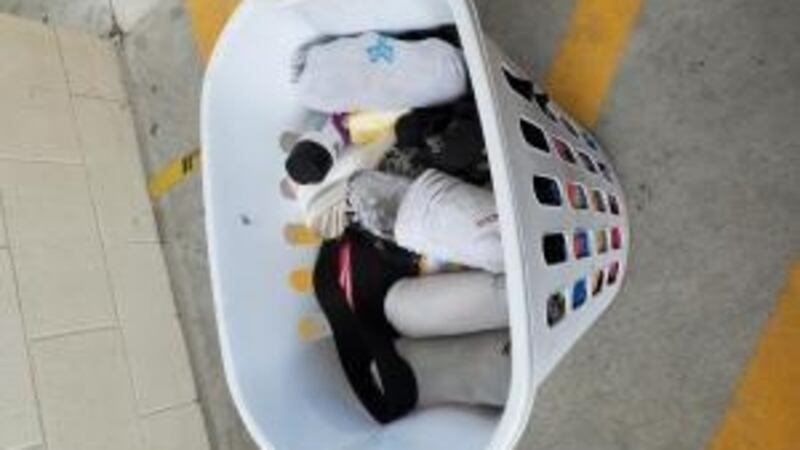 Border patrol officers uncovered meth and fentanyl hidden inside the laundry basket of a woman...